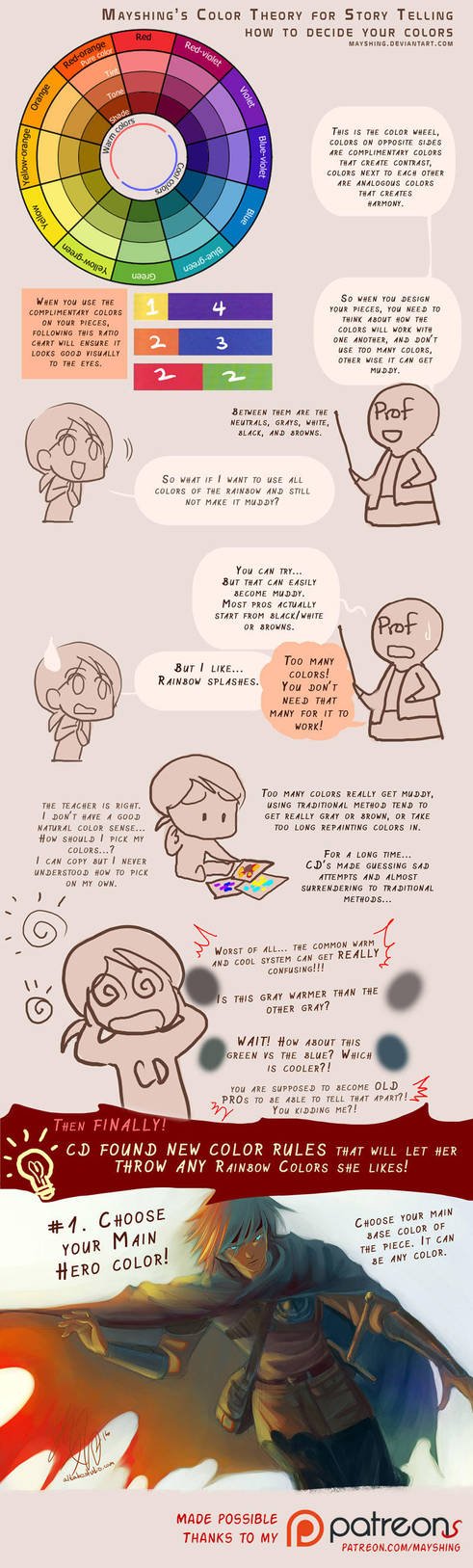 How to pick your colors for storytelling p1 by mayshing