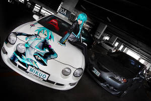 VOCALOID RACING Cosplay by yuegene