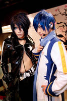 Vocaloid  : Twin Kaito by yuegene