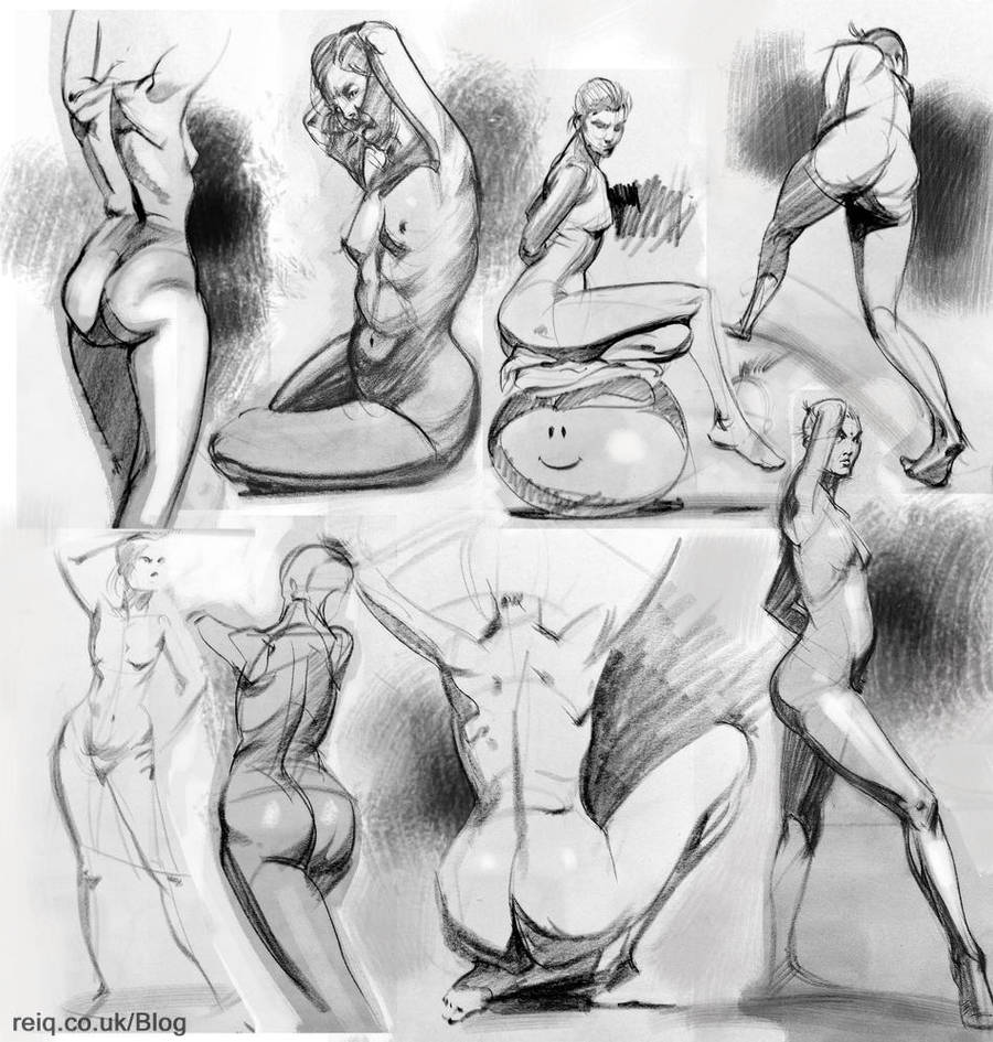 Life Drawing at CAD 2 by reiq