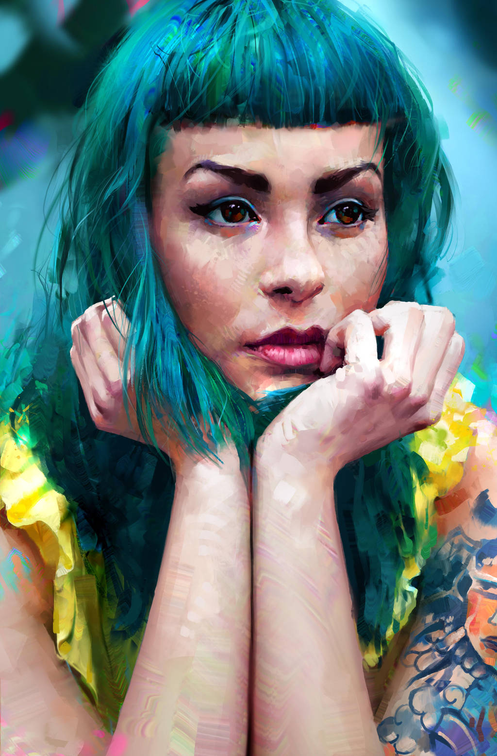 Colour Study by AaronGriffinArt