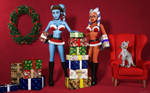 Star Wars Santa Clauses with surprises by kondaspeter1
