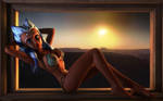 Ahsoka Tano on Jedha by kondaspeter1