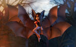 Vivi with bat wings by kondaspeter1