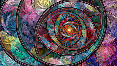 Swirling Rings by wolfepaw