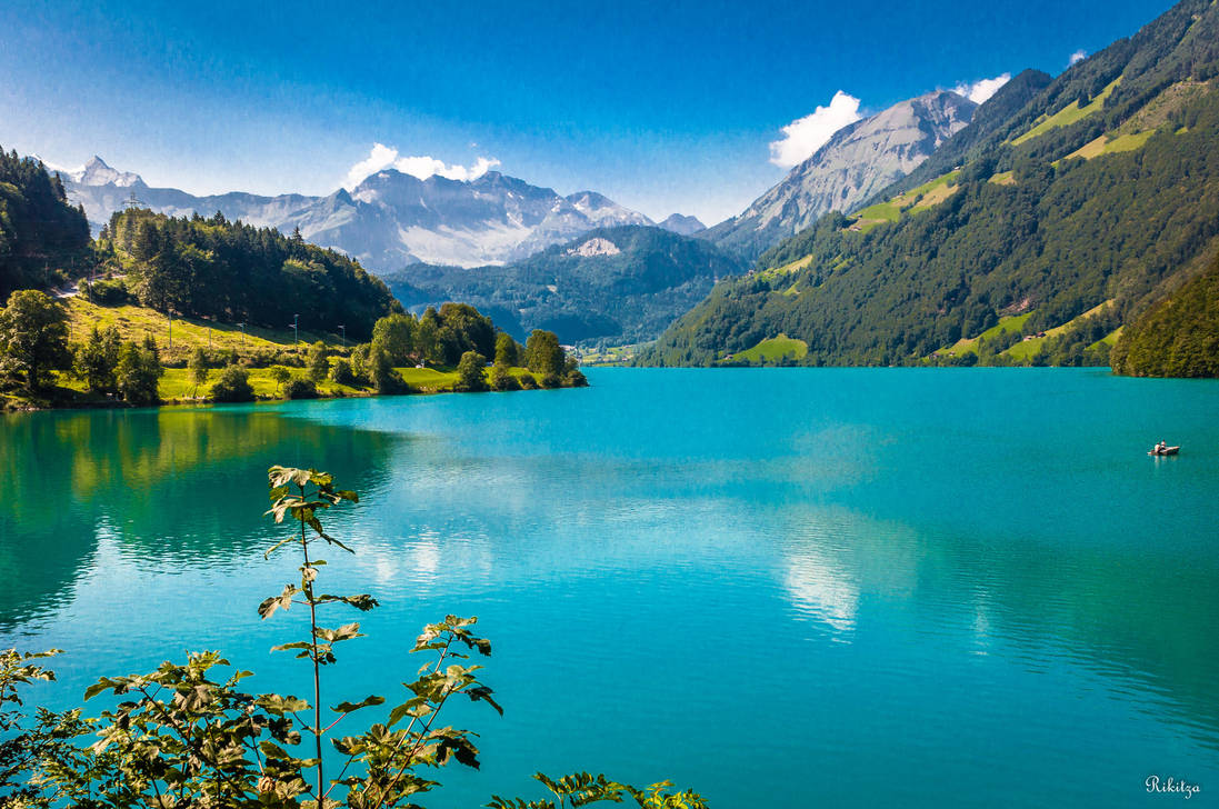 Swiss Scape by Rikitza