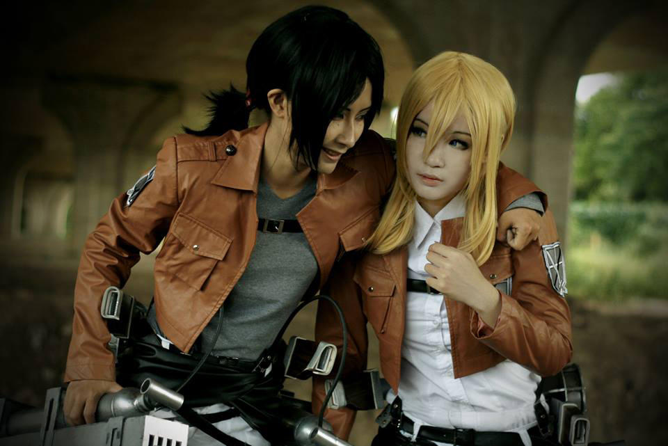 Ymir and Christa by Hunter-Mihael-Keehl