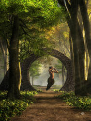 Gate to Pan's Garden by deskridge