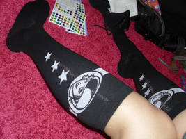 B-Day socks by ChibiRinzler-Chan