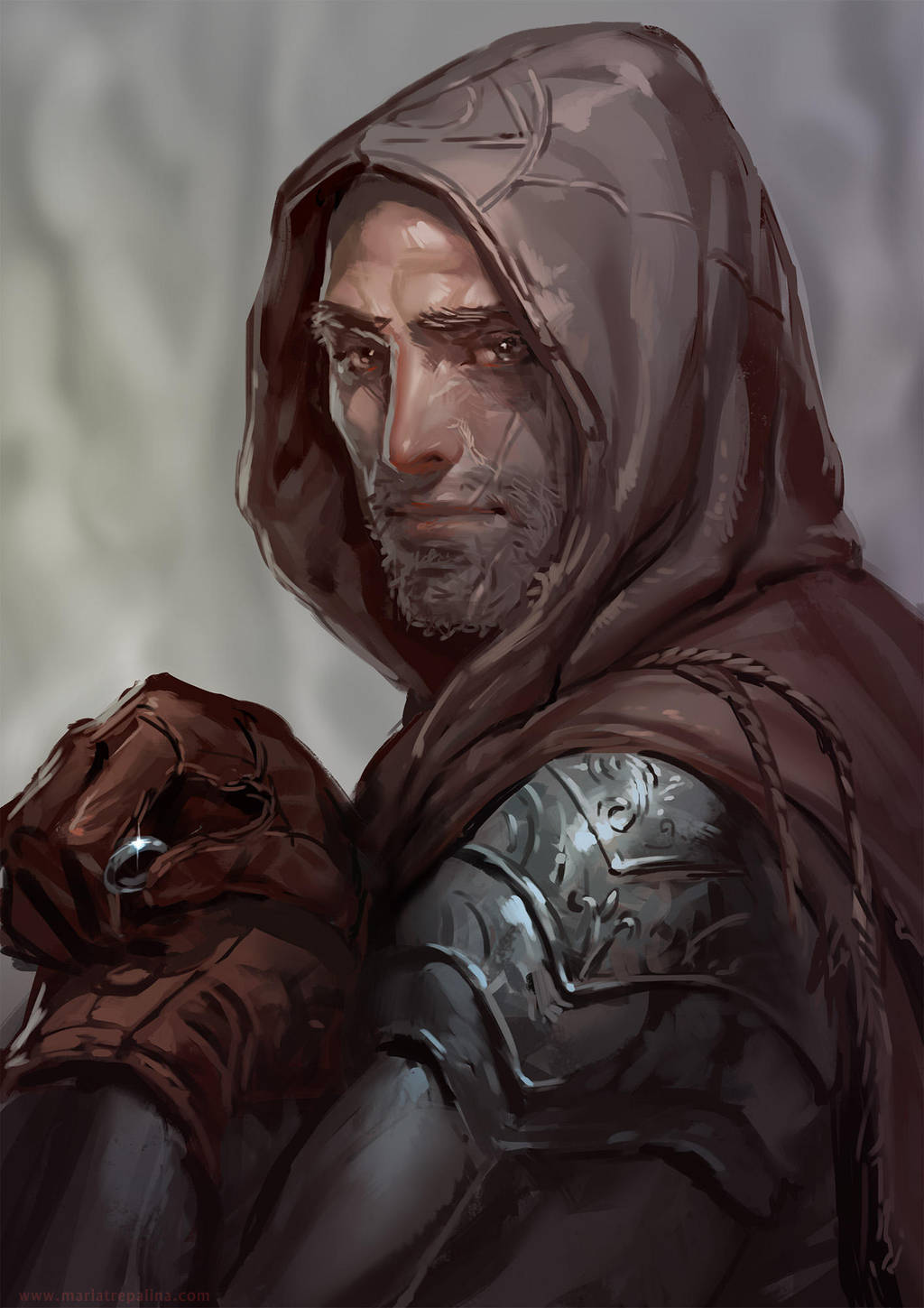 warrior - sketch from my first stream by Ketka