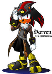 Darren the Hedgehog Mobius Style by LiyuConberma