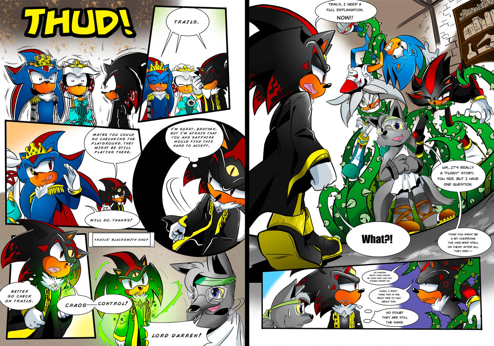 Teen's Play Issue 1 Page 10-11 by LiyuConberma