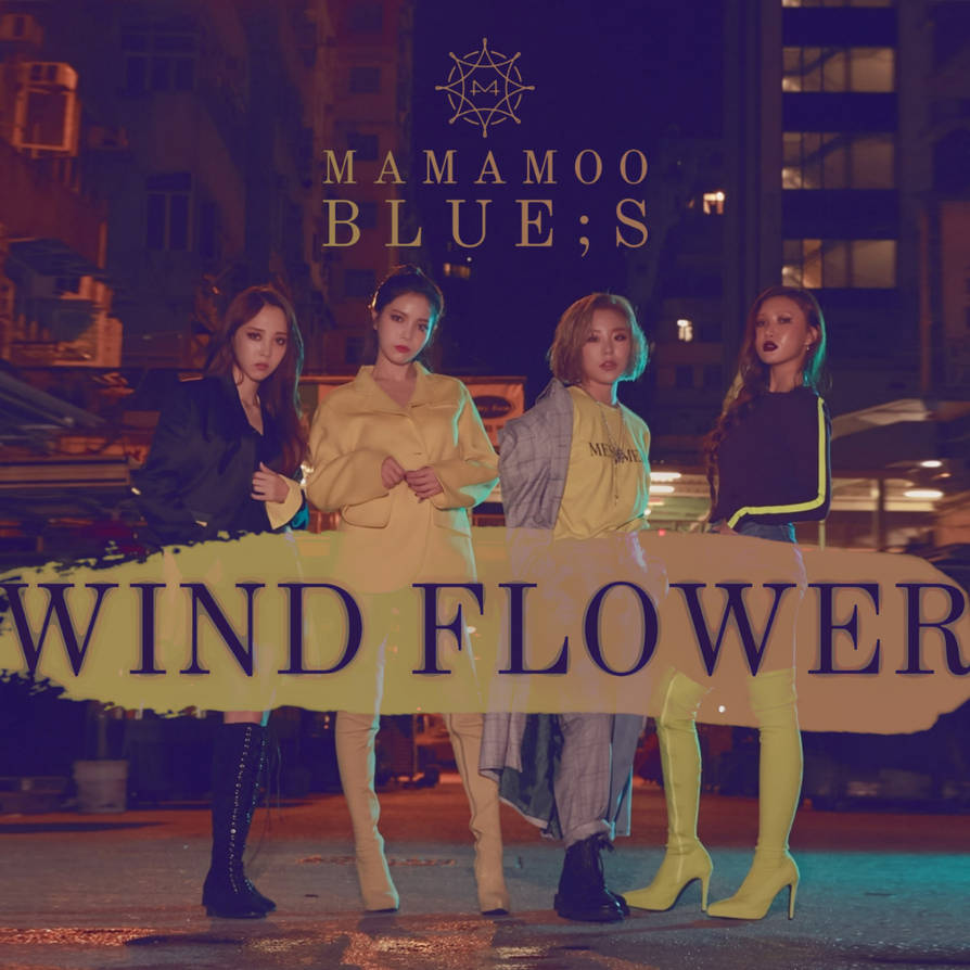 Mamamoo Wind Flower Blues Album Cover By Lealbum On Deviantart