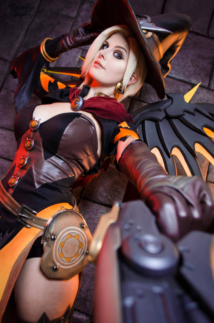 Witch Mercy Overwatch By Kinpatsu Cosplay On Deviantart