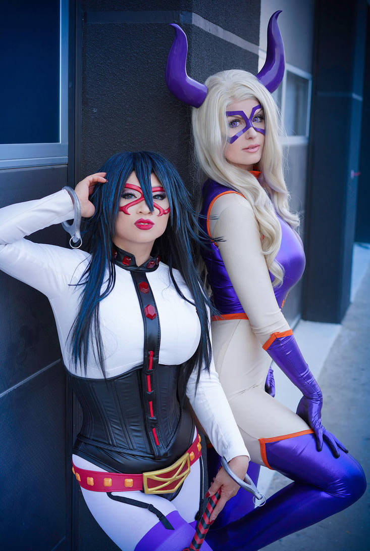 Midnight And Mt Lady My Hero Academia By Kinpatsu Cosplay On
