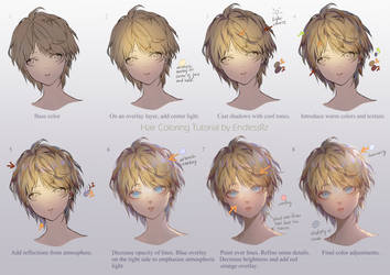 Hair Coloring tutorial by EndlessRz