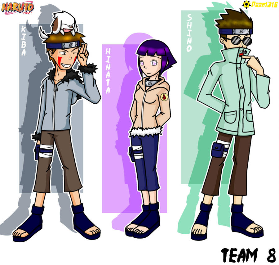 Naruto-Team 8 by RoseMary1315 on DeviantArt