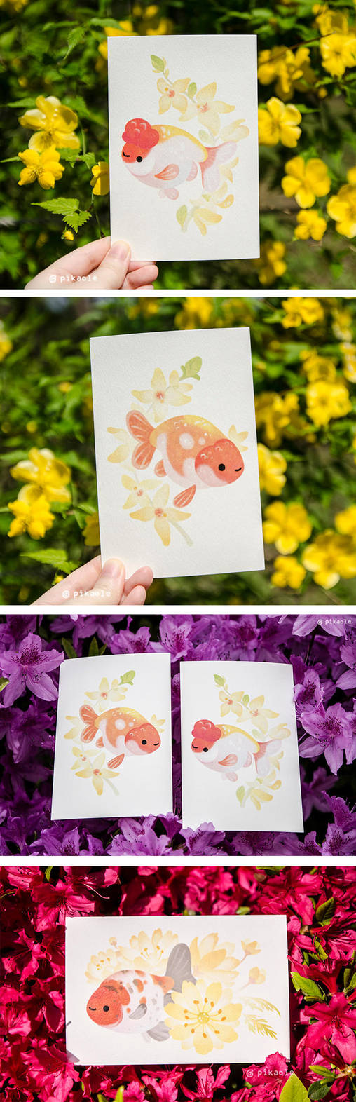 Next postcard sample (patreon rewards) by pikaole