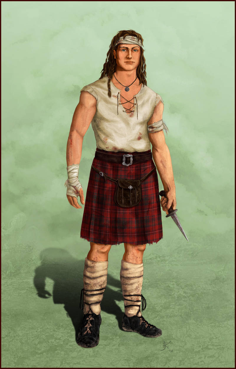 Highland Warrior by kara-kedi