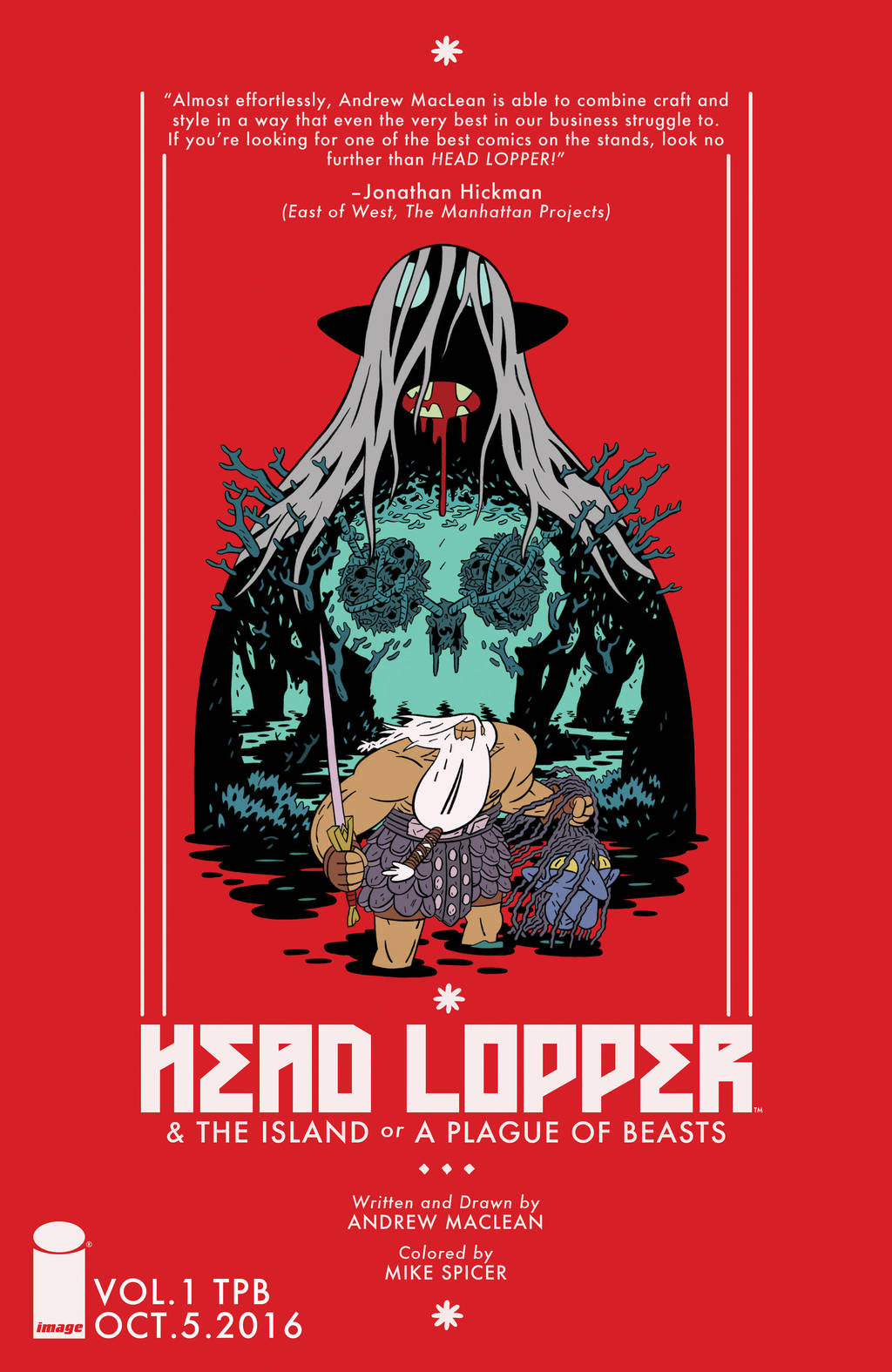 HEAD LOPPER TPB is coming by Andrew-Ross-MacLean