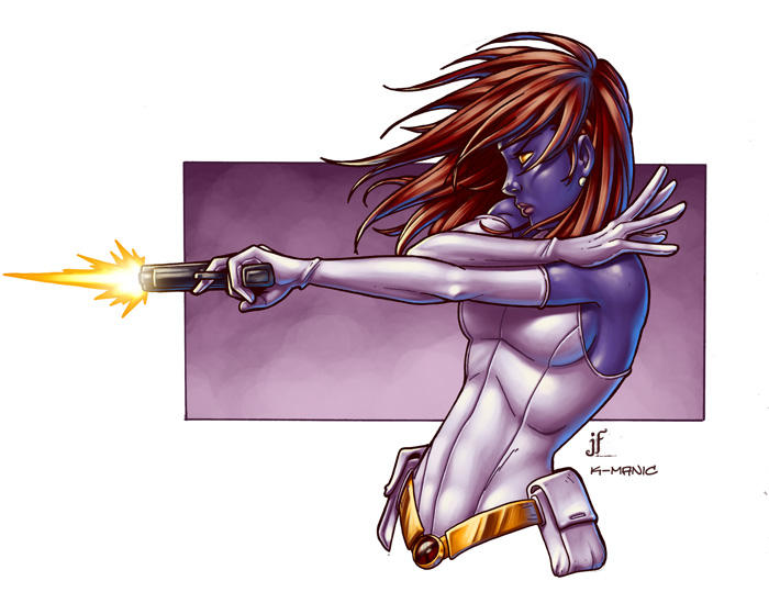 Collab - Mystique by funkyalien