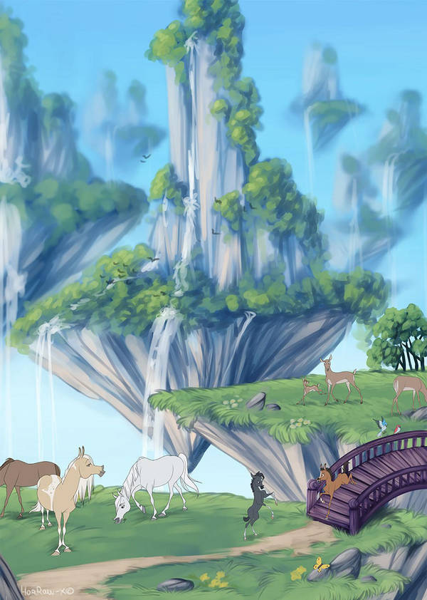 peaceful wonderland by HorRaw-X