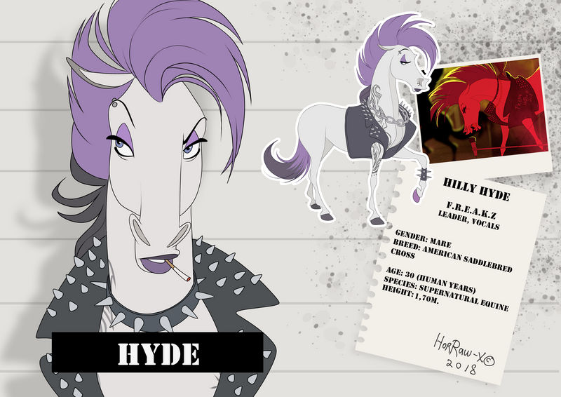 Hilly Hyde |character sheet| by HorRaw-X