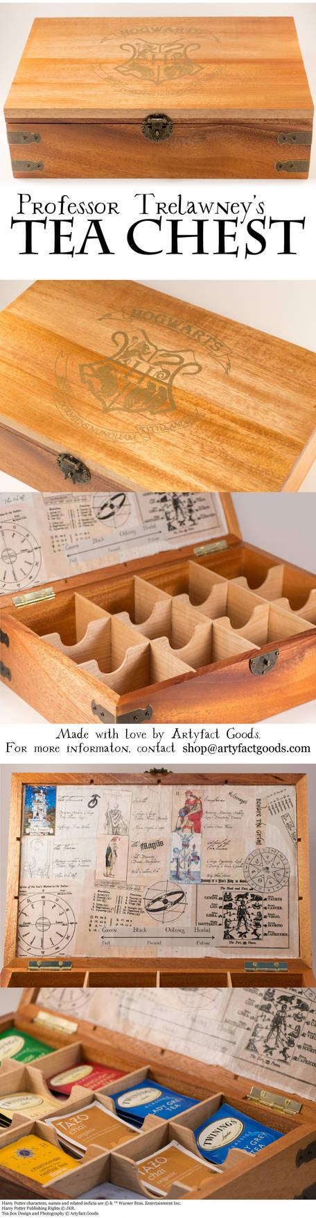 Professor Trelawney's Tea Chest by aladdin-boy