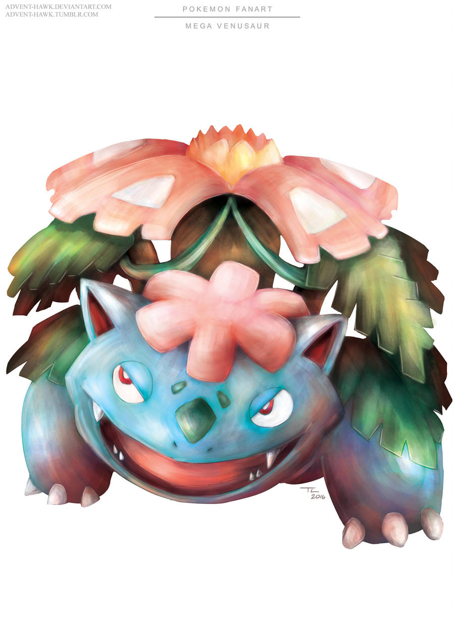 Pokemon Mega Venusaur by Advent-Hawk