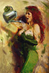 POISON IVY SKETCH by nachomolina