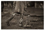 the girl and the dog by garrit