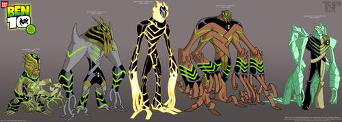 BEN 10: DNA Lab Hybrids 1..... by tnperkins