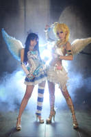 Panty-Stocking withGarterbelt2 by ekiholic