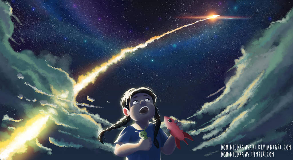 Space Exploration by DominicDrawsArt