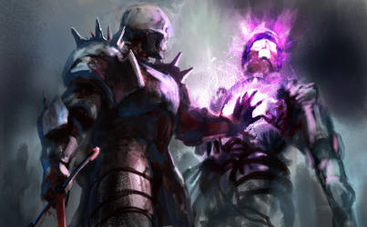 Death Touch by conorburkeart