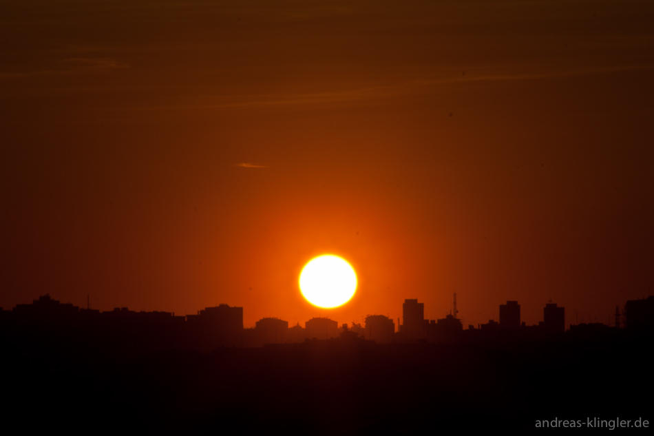 Sunset in Madrid 2 by naturtrunken