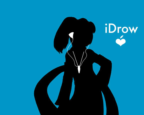 DrowTales - iDrow Wallpaper by sirscalf
