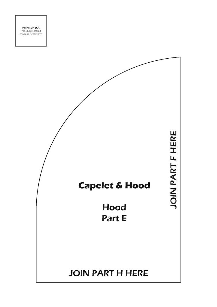 Capelet and Hood Pattern - Hood 1 by kirilee on DeviantArt