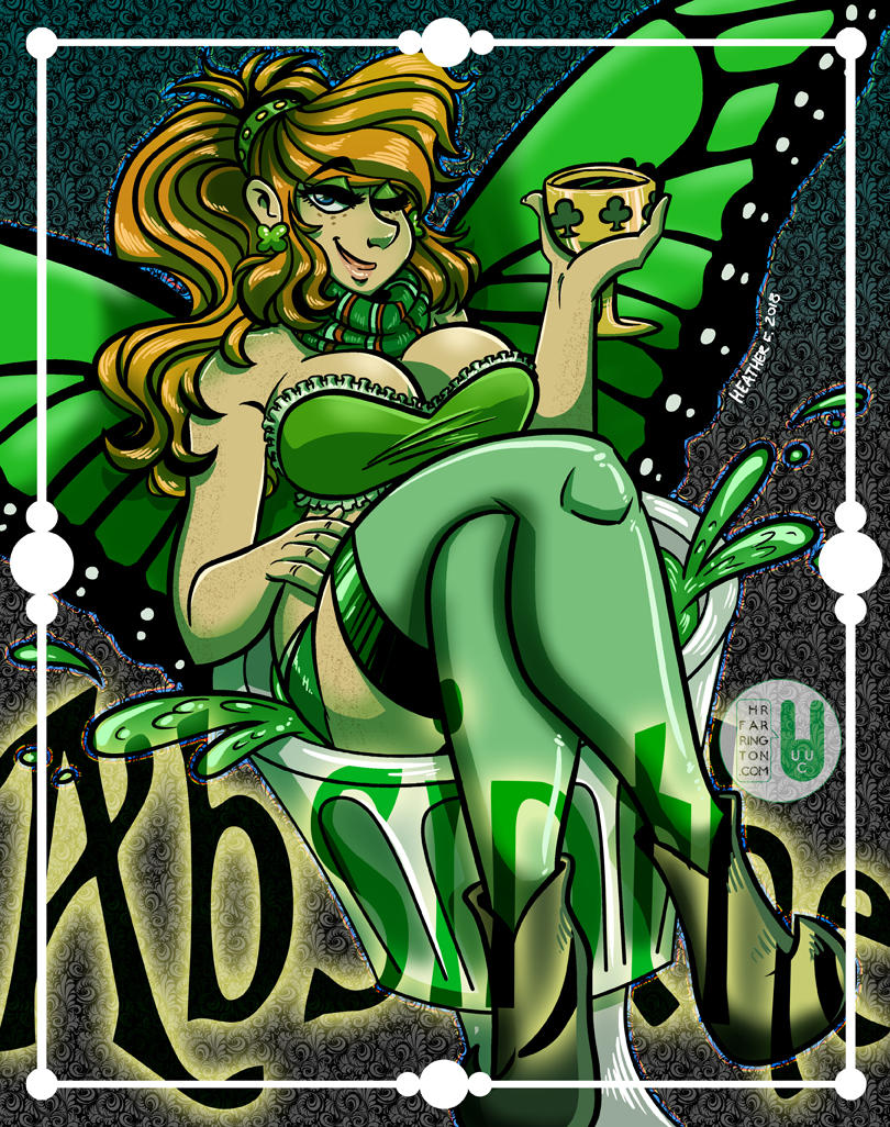 Green Fairy Erin by hrfarrington