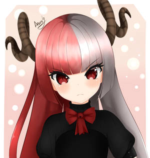 Horned Girl by AB-Anarchy Horned Girl by AB-Anarchy