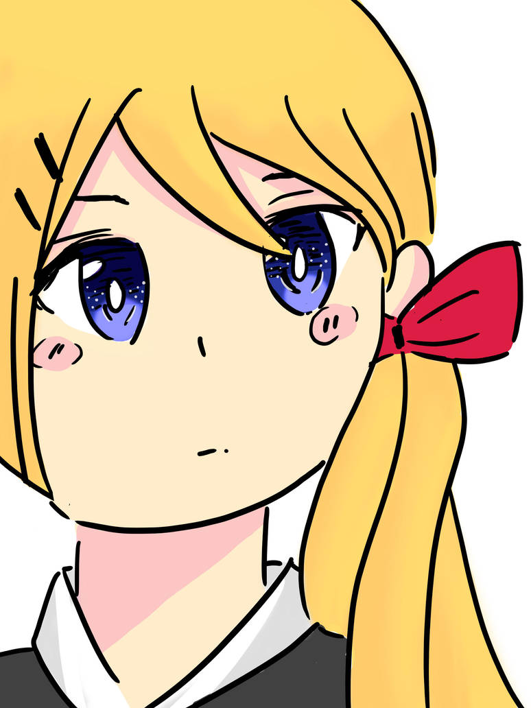 Random girl i drew #2 by united-drawer
