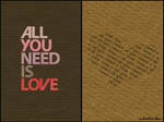 All you need is Love. by ameliacarys