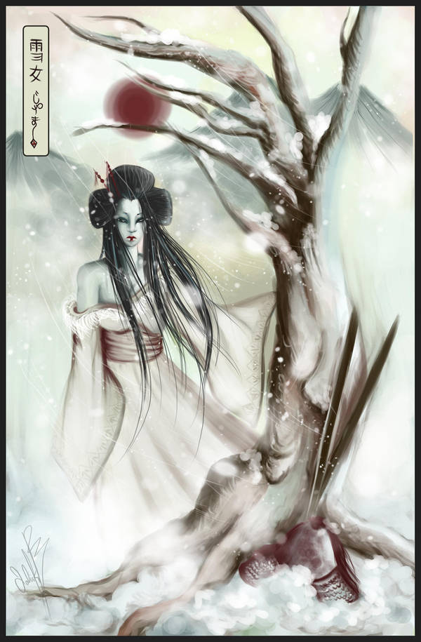 Yuki-Onna by japanmeonly