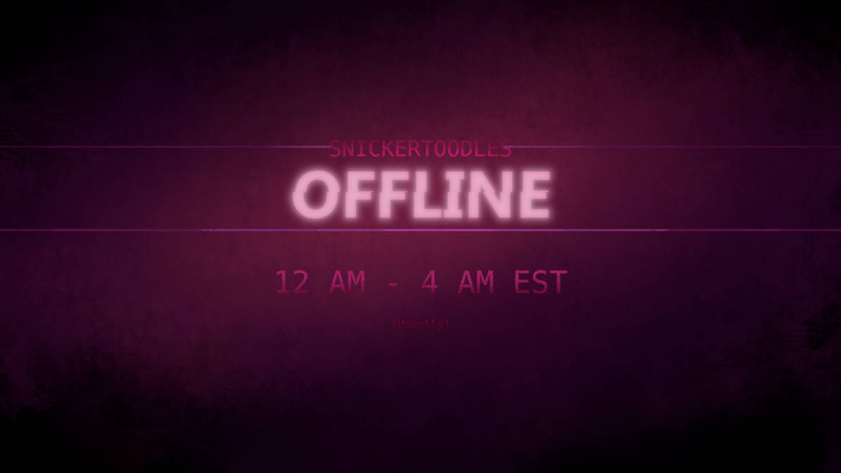 twitch offline banner by