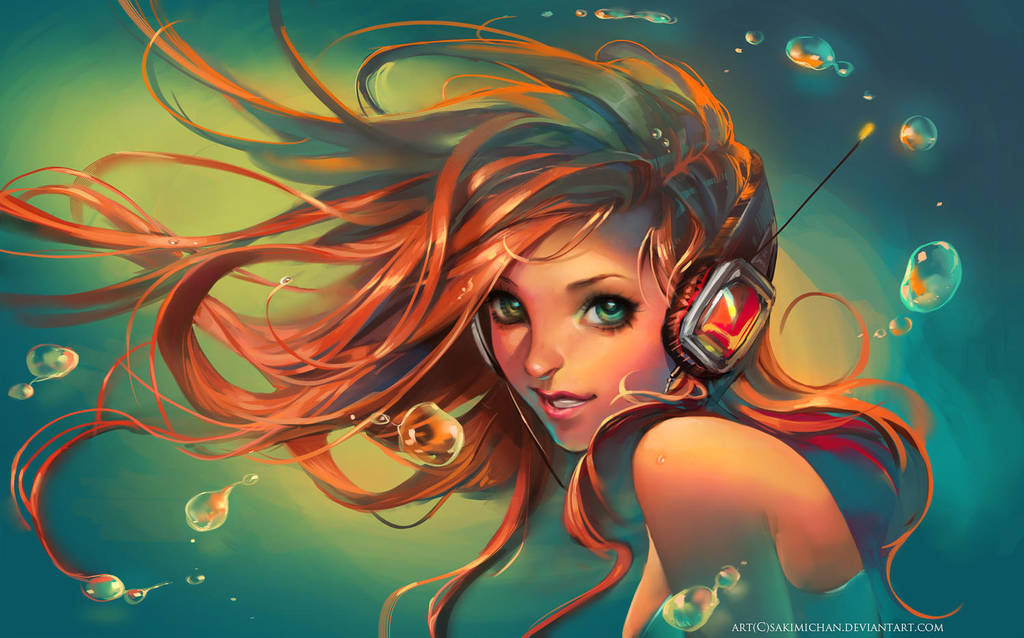 .Game Girl. by sakimichan