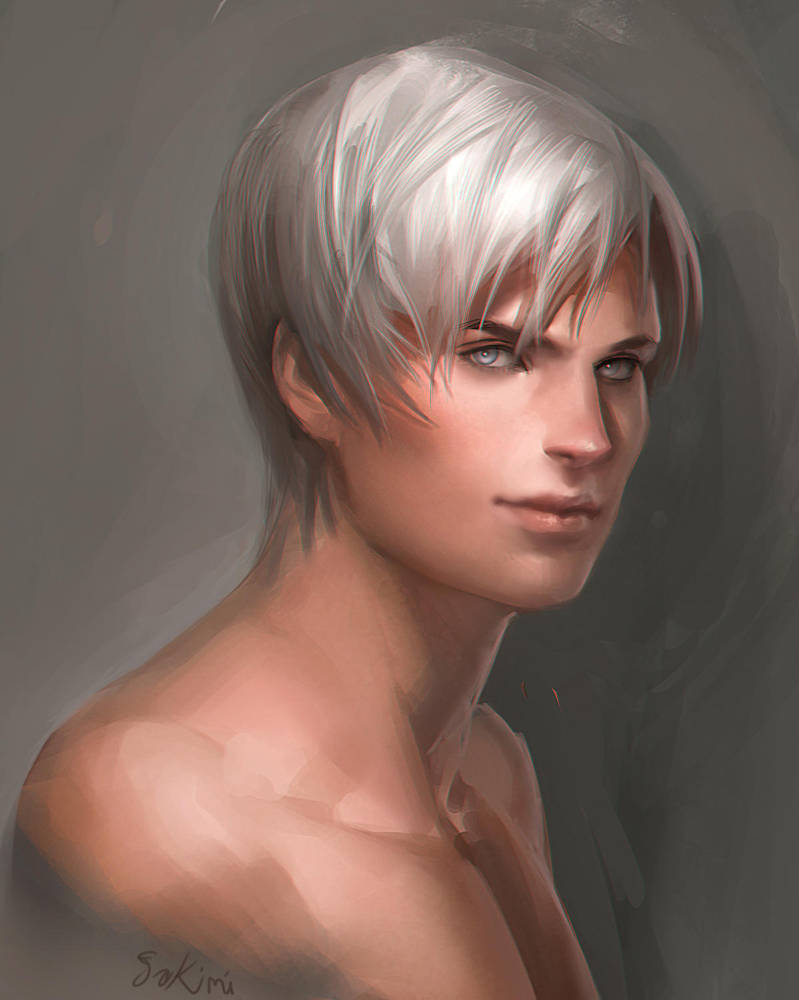 portrait by sakimichan