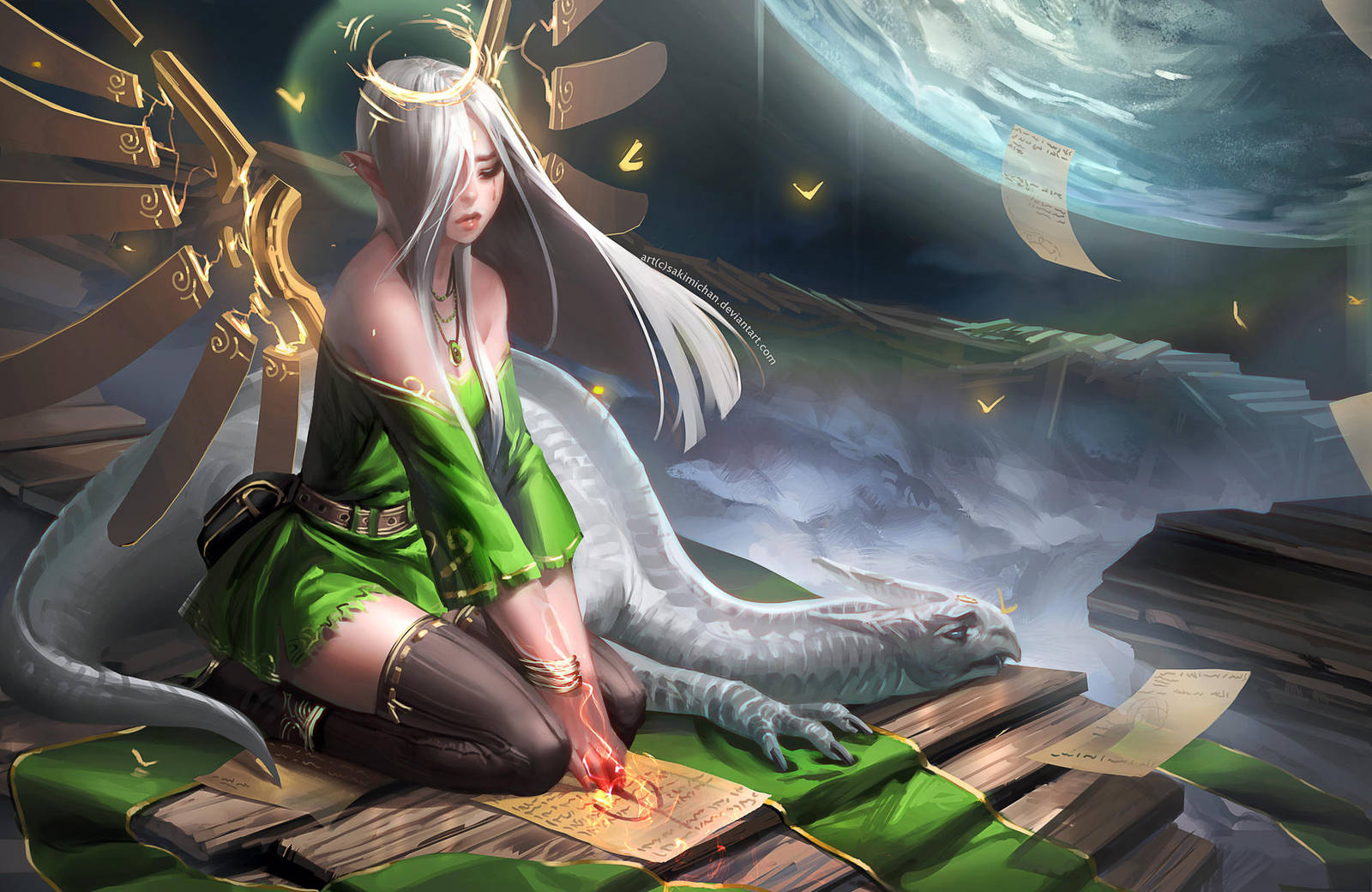 resurrection by sakimichan