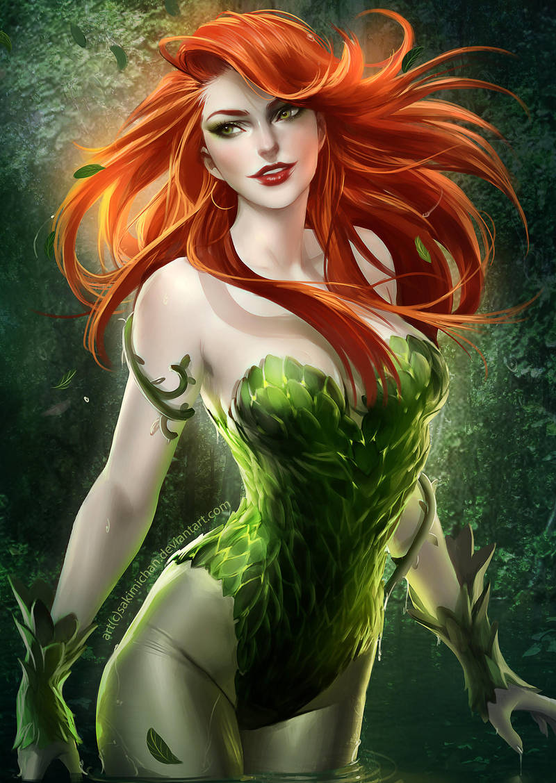 Ivy Close up by sakimichan