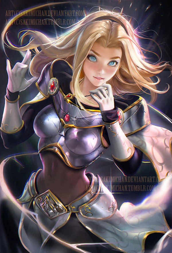 Lux Hehahahaheh by sakimichan