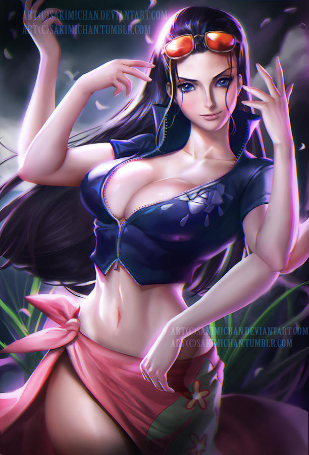 Nico Robin 2 years later by sakimichan